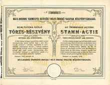 foreign banks scripophily
Railroad Society Bacs-Bodrog
[ bytes]