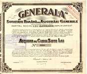 romanian comunication scripophily
Insurance Co 